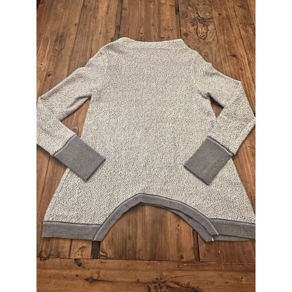 Anthropologie Postmark Knit Sweater Tunic Size XS Gray Cabincore Casual Comfort - Picture 8 of 13